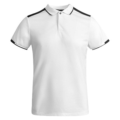 Tamil Sport Poloshirt für Herren, weiss, 2XL
