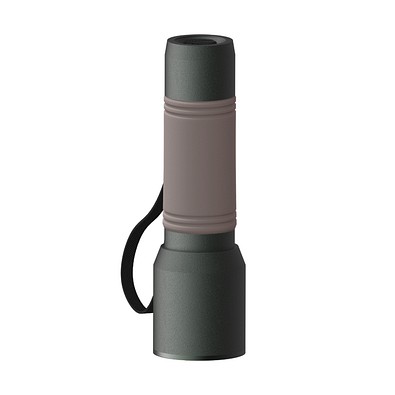 Taschenlampe REEVES-myFLASH 300, anthrazit/braun