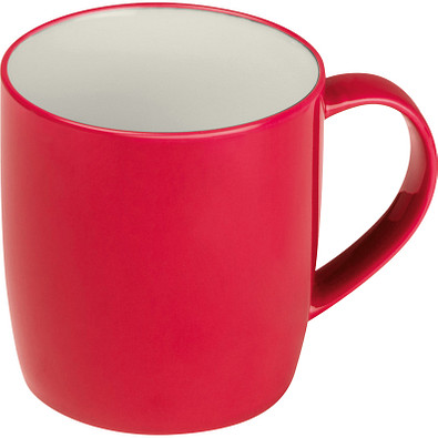Tasse aus Keramik, 300 ml, rot