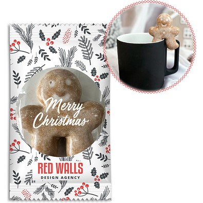 Tassenwichtel im Werbetütchen, Folie transparent, inkl. Druck