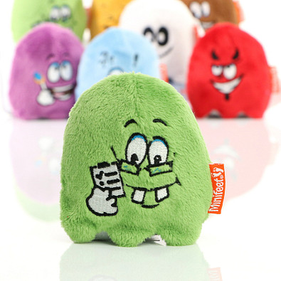Minifeet® Displayreiniger Schmoozies, Teamgeist mit Anti-Stress-Funktion, grün