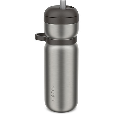 thermo-trinkflasche twist sport 600 ml  - graphite black, schwarz