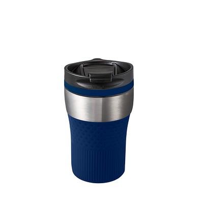 Thermobecher RETUMBLER-BAYAMO CORPORATE, silber/dunkelblau