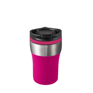 Thermobecher RETUMBLER-BAYAMO CORPORATE, silber/magenta