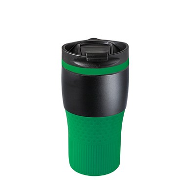 Thermobecher RETUMBLER-BAYAMO MEZZO CORPORATE, schwarz/grün