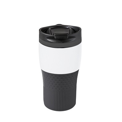 Thermobecher RETUMBLER-BAYAMO MEZZO CORPORATE, weiß/anthrazit