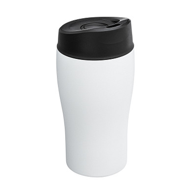 Thermobecher RETUMBLER-MEZZO CLICK, weiß