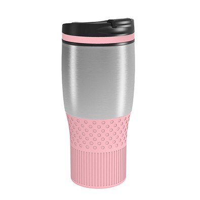 Thermobecher RETUMBLER-myBAYAMO GRANDE II, silber/rosa