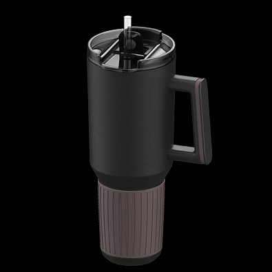 Thermobecher RETUMBLER-myKINGS CANYON 1200, schwarz/braun