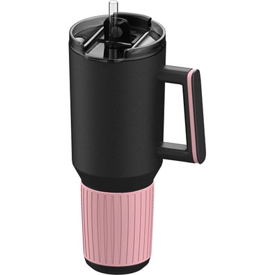 Thermobecher RETUMBLER-myKINGS CANYON 1200, schwarz/hellmagenta