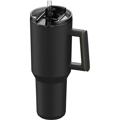 Thermobecher RETUMBLER-myKINGS CANYON 1200, schwarz, Ring dunkelgrün