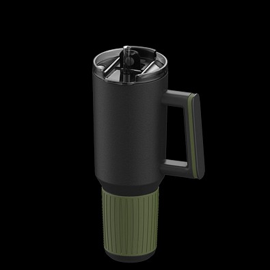 Thermobecher RETUMBLER-myKINGS CANYON 900, schwarz/dunkelgrün