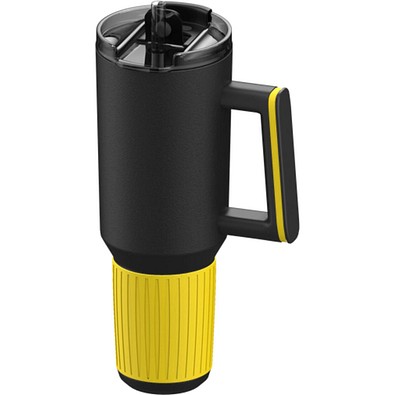 Thermobecher RETUMBLER-myKINGS CANYON 900, schwarz/gelb