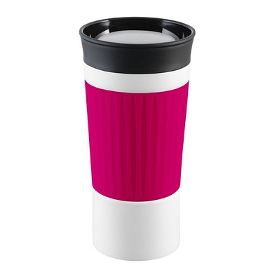 Thermobecher RETUMBLER-myKINGSTON, weiß, magenta