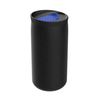Thermobecher RETUMBLER-myNIZZA, schwarz/blau