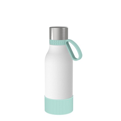 Thermotrinkflasche RETUMBLER-myNIZZA II 420 CERAMIC, weiß/mint/mint