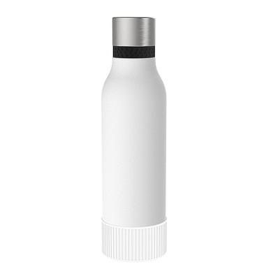 Thermotrinkflasche RETUMBLER-myNIZZA II 600 CERAMIC, weiß, Sleeve weiß