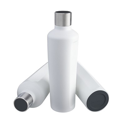 Thermotrinkflasche RETUMBLER-mySTEELONE, weiß/anthrazit