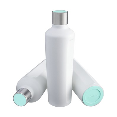 Thermotrinkflasche RETUMBLER-mySTEELONE, weiß/mint