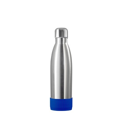 Thermotrinkflasche RETUMBLER-NIZZA, silber/blau/blau