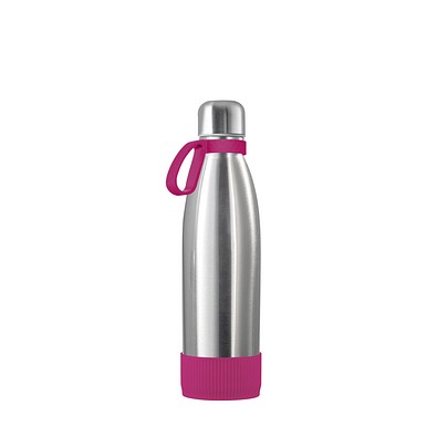 Thermotrinkflasche RETUMBLER-NIZZA, silber/magenta/magenta