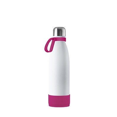 Thermotrinkflasche RETUMBLER-NIZZA, weiß/magenta/magenta