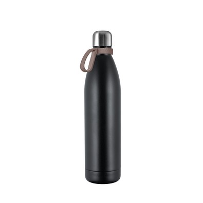 Thermotrinkflasche RETUMBLER-NIZZA XL, schwarz/braun