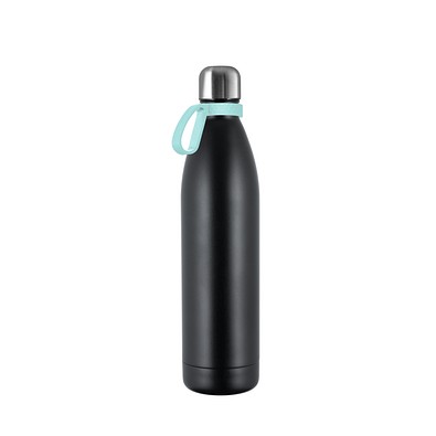 Thermotrinkflasche RETUMBLER-NIZZA XL, schwarz/mint