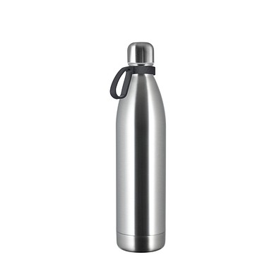 Thermotrinkflasche RETUMBLER-NIZZA XL, silber/anthrazit
