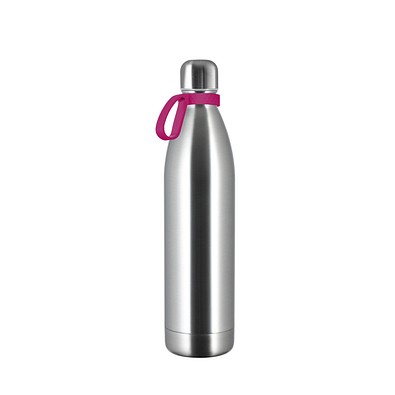 Thermotrinkflasche RETUMBLER-NIZZA XL, silber/magenta