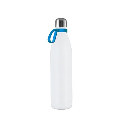 Thermotrinkflasche RETUMBLER-NIZZA XL, weiß/hellblau