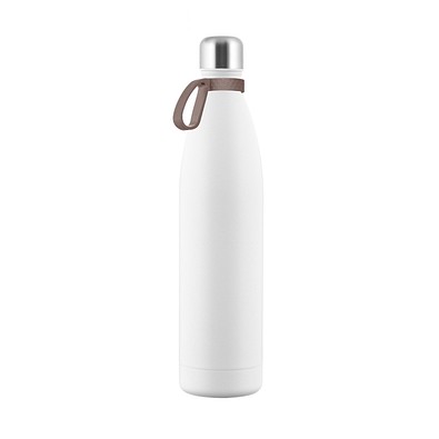 Thermotrinkflasche RETUMBLER-NIZZA XXL, weiß/braun