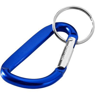Timor Schlüsselanhänger mit Karabiner, blau