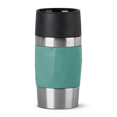 EMSA Isolierbecher Travel Mug Compact, 300 ml, grün