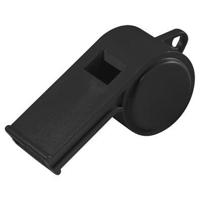 Trillerpfeife Sport ohne Kordel, schwarz