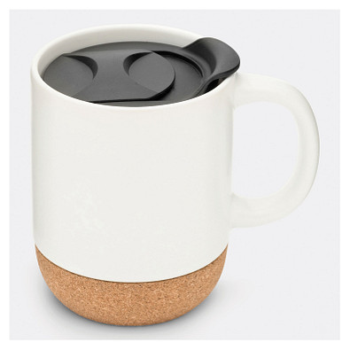 Trinkbecher DAY & NIGHT,braun, weiß