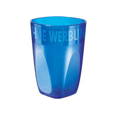 Trinkbecher Midi Cup, 300 ml, trend-blau PP