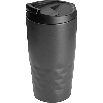 Trinkbecher mit Muster, anthrazit