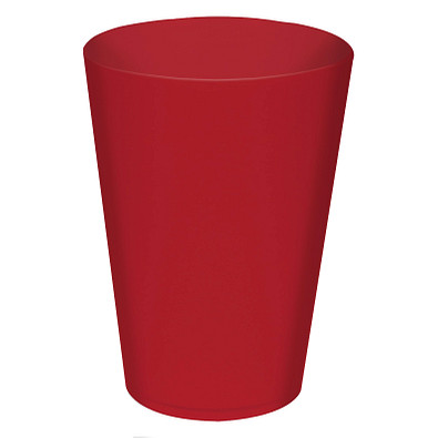Trinkbecher Turin, 400 ml, rot