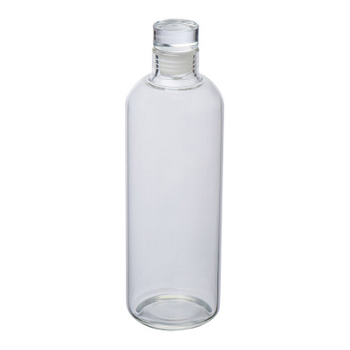 Trinkflasche aus Glas, 750 ml, transparent