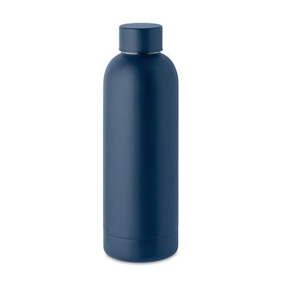 Trinkflasche Edelstahl 500 ml ATHENA, Marineblau