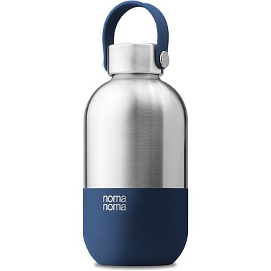 Trinkflasche Edelstahl, Blau 500ml, Blau