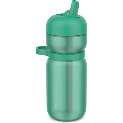 trinkflasche flip sport 600 ml - apple green , grün