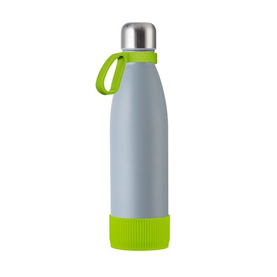 Trinkflasche RETUMBLER-myTOULON, grau/hellgrün/hellgrün