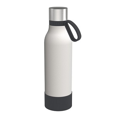 Trinkflasche RETUMBLER-myTOULON II 820, weiß/anthrazit/anthrazit