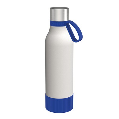 Trinkflasche RETUMBLER-myTOULON II 820, weiß/blau/blau