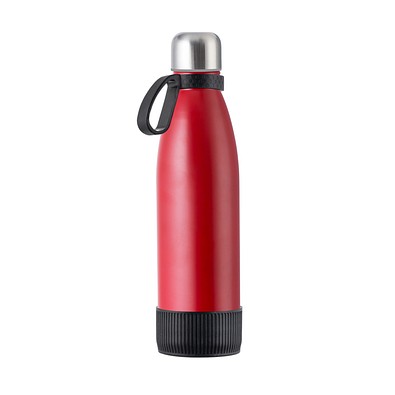 Trinkflasche RETUMBLER-myTOULON, rot/schwarz/schwarz