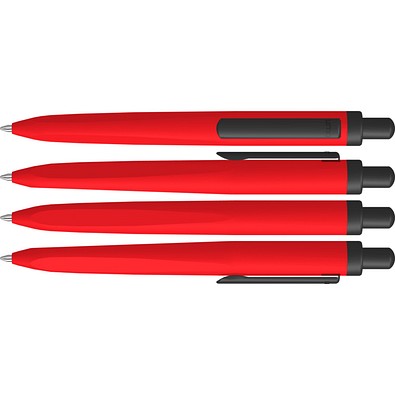 uma® Metall-Kugelschreiber TRION, rot