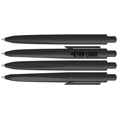 uma® Metall-Kugelschreiber TRION, schwarz