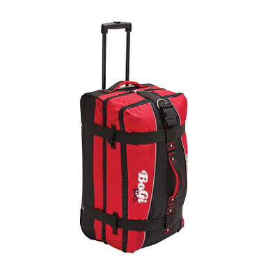 Trolley-Reisetasche BoGi L,rot, schwarz